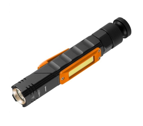 Picture of Flashlight rechargeable USB 300 lm 2 in 1 CREE XPE + COB LED