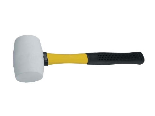 Picture of Rubber mallet 450 g, white