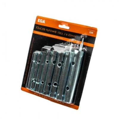 Picture of Tubular socket wrench set 10 pcs.6-22mm