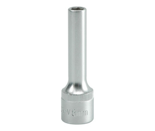 Изображение Головка удлиненная, шестигранная, CrV, 1/2, 9mm, L