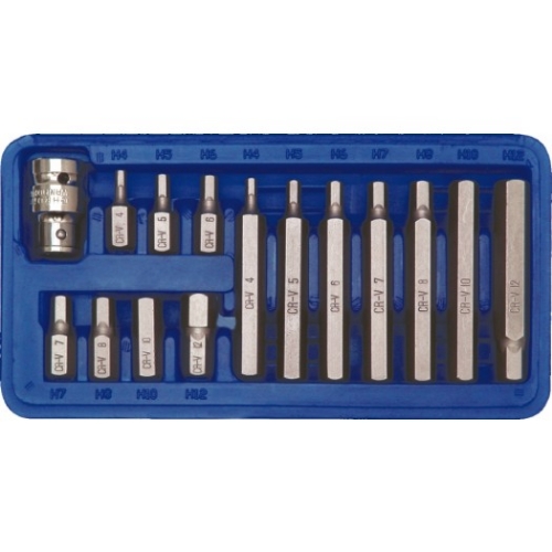 Picture of Hex bit set 15 pcs.