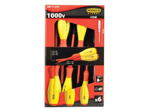 Picture of Insulated screwdriver set 6 pcs.