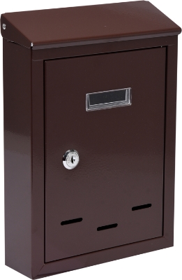 Picture of Mailbox 285x200x60 mm brown