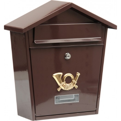 Picture of Mailbox 250x360x80mm, brown