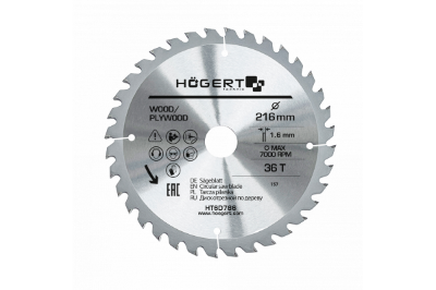 Picture of Circular saw blade D216x30mm, 36t