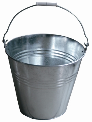 Picture of Zink plated bucket 8 L