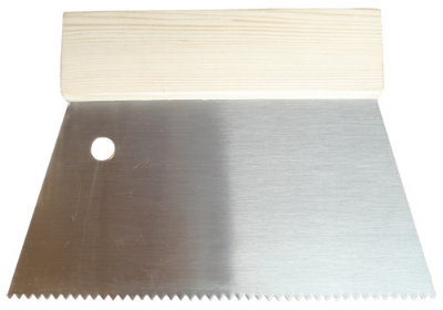 Picture of Notched trowel A1, 180mm.