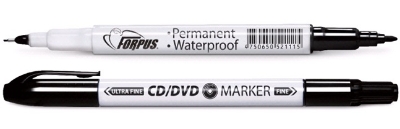 Picture of CD / DVD permanent marker 0.5 / 2.00 mm, black