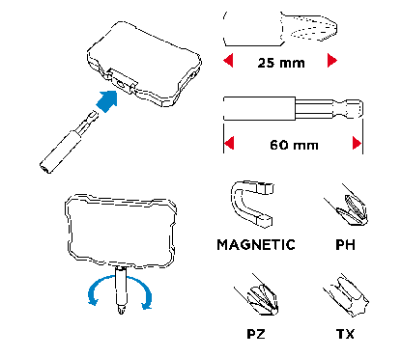 Picture of Bit set 10 pcs.