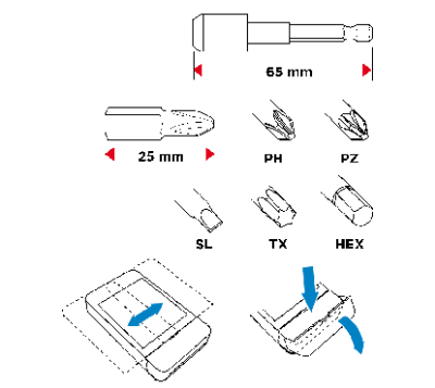 Picture of Bit set 15 pcs.