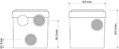 Picture of WASTE PUMP FOR SHOWER AND BASIN, 250 W
