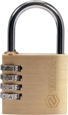 Picture of Padlock 50мм, 4-ring combination