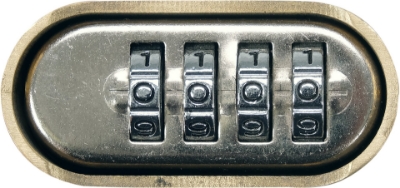 Picture of Padlock 50мм, 4-ring combination