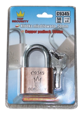 Picture of Padlock 50 mm, 3 keys