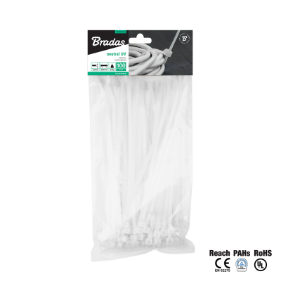 Picture of Cable tie 100x2.5 mm, 100 pcs., white