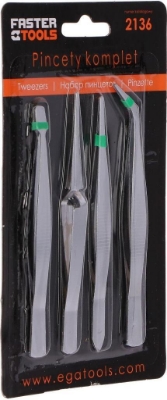 Picture of Tweezers 4 pcs.