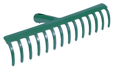 Picture of Metal rake, 16 teeth, without handle