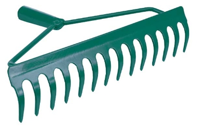 Picture of Metal rake, 14 teeth, without handle