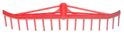 Picture of Plastic rake,16 teeth,550mm,w/out handle