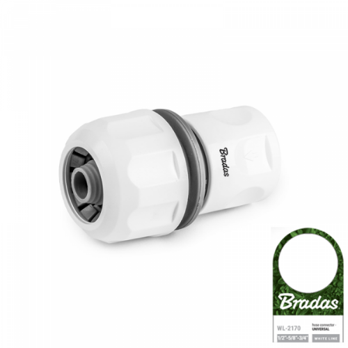 Picture of WHITE LINE 1/2", 5/8", 3/4" connector - UNIVERSAL