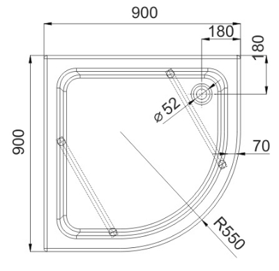 Picture of Panel for tray Standart M 90x90