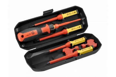 Picture of 8- piece insulated screwdriver set, 1000 V