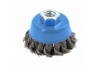 Picture of Knot wheel brush 65 mm, M14, stainless steel wire 0,5 mm