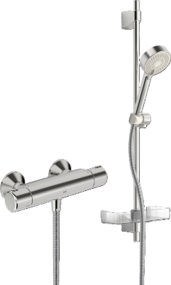 Picture of Thermostatic shower mixer Oras Nova with set Apollo 544