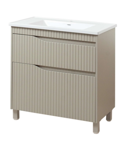 Picture of Sink cabinet Florence with washbasin Kante 60 cashmere matt