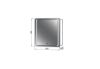 Picture of Mirror cabinet with LED lighting Vento 60Х70