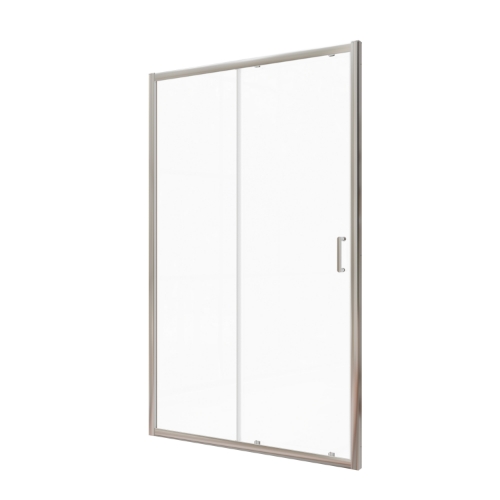 Picture of Shower door VENTO Asti 110X195 cm, clear Easy Clean glass 6mm,  chrome profile