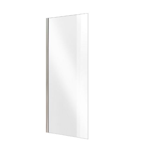 Picture of Shower wall VENTO Asti 80X195 cm, clear Easy Clean glass 6mm,  chrome profile