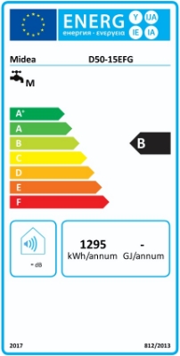 Picture of Water heater Midea Lume Uno 50L WiFi