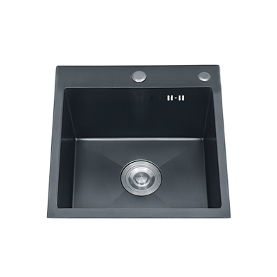 Picture of Stainless steel sink VENTO 40X50X22 graphite topmount