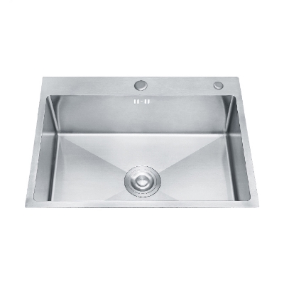 Picture of Stainless steel sink VENTO 50X44X55 satin topmount
