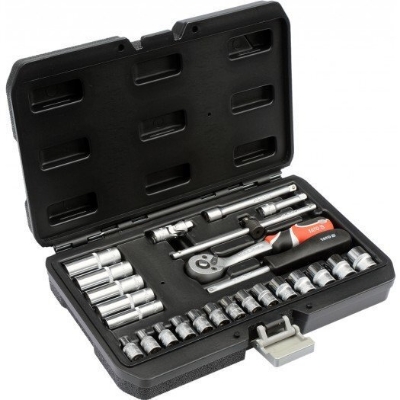 Picture of Socket set 25 pcs., 1/4'