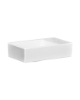 Изображение Izlietne Gustavsberg Artic Small 4369, 36x22 cm, keramiskā, kreisā puse, balta