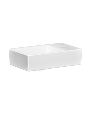 Attēls Izlietne Gustavsberg Artic Small 4369, 36x22 cm, keramiskā, kreisā puse, balta