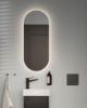 Picture of Mirror Gustavsberg 35x85 cm, with LED light.