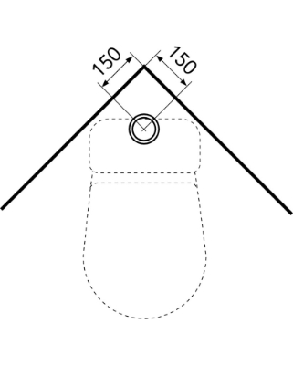 Attēls Tualetes pods Gustavsberg Nautic 1500, vertikāls izvads, Hygienic Flush, 2/4 l, ar SC/QR vāku, līmēšanai, C+ pārklājums, balts
