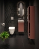 Изображение Tualetes pods Gustavsberg New Nautic 1530, stiprināms pie sienas, Hygienic Flush, ar SC/QR vāku, balts