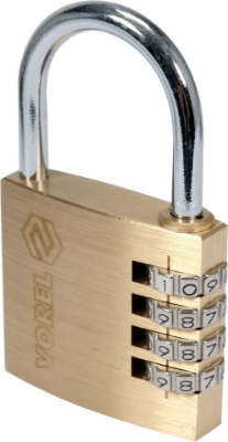 Picture of Padlock 50мм, 4-ring combination