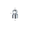 Picture of Compression nipple 1/2'F x 10  chrome