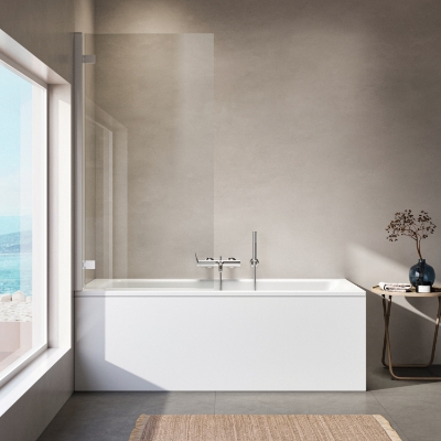 Attēls Vanna Simplisity Ideal Standard 169X75 ar priekšējo paneli , sifonu un kājām